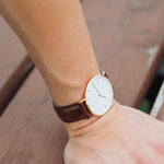 Luxury Rose Gold Men's Watch