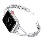 Women Watch Band Adjustable Compatible with Apple Watch Series 1, 2, 3Fitbit versa