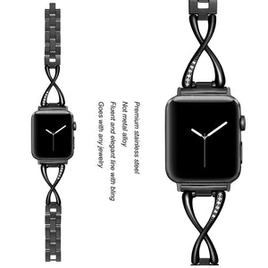 Women Watch Band Adjustable Compatible with Apple Watch Series 1, 2, 3Fitbit versa