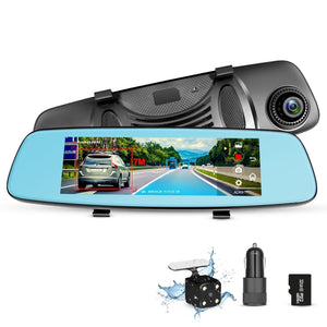 Touch Screen Digital Rear-View Mirror