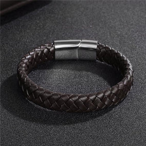 Luxury Braided Leather Bracelet