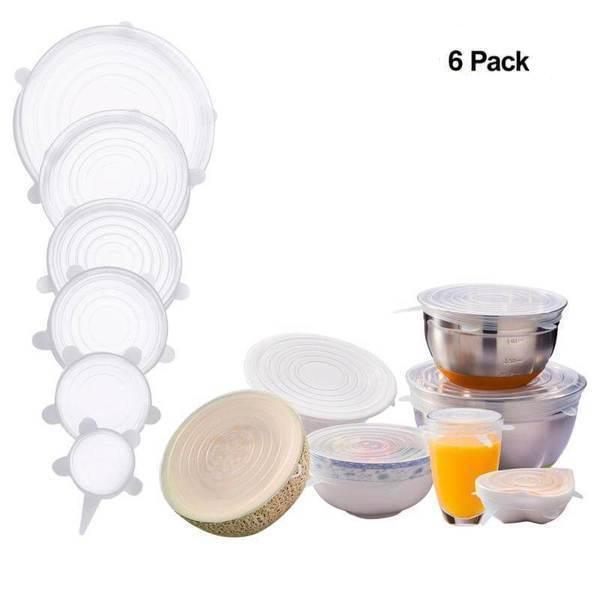 Stretch & Fit - Silicone Stretch Lids (6pcs)