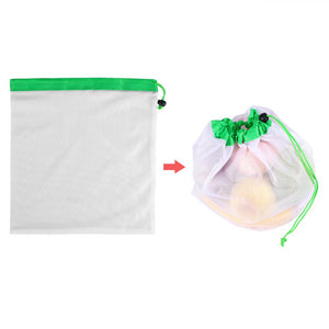 Waste Free Reusable Produce Bags (12 PCS)