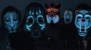 Sound Reactive LED Mask