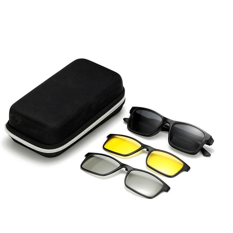 5 in 1 Magnetic Lens Swappable Sunglasses