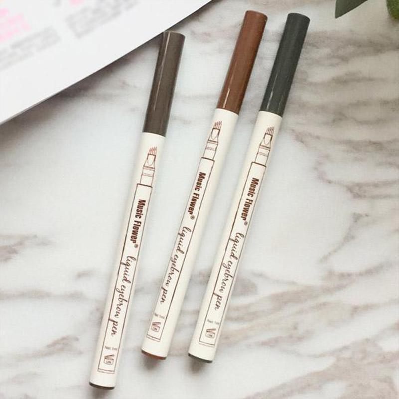 Music Flower Eyebrow Pen