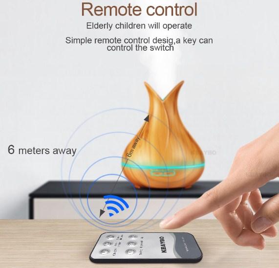 Ultrasonic Led Aroma Oil Diffuser with Remote Control