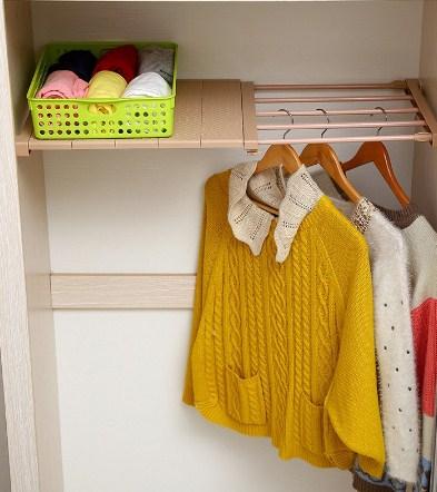 Wardrobe Organizer Layered Partition