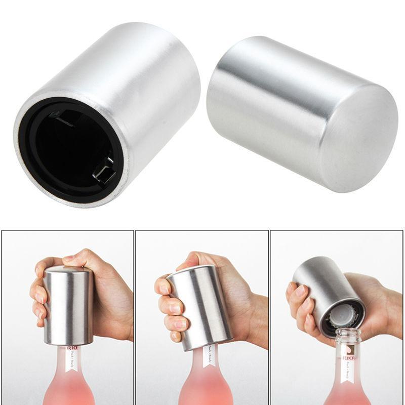 Stainless Steel Automatic Bottle Opener