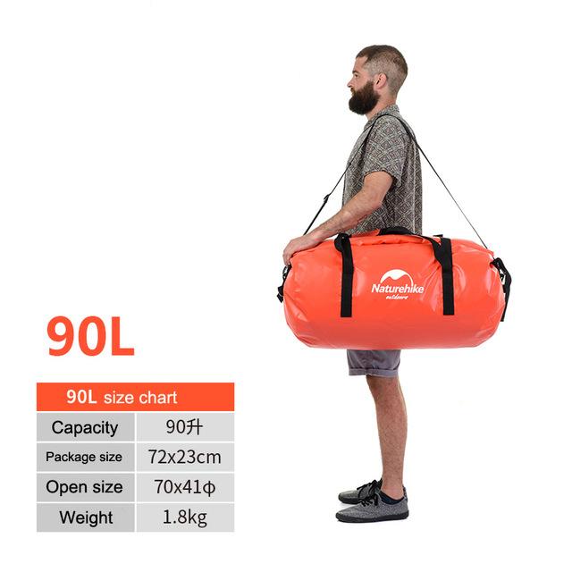 40L/60L/90L/120L Floating Dry Bag for Swimming & Diving