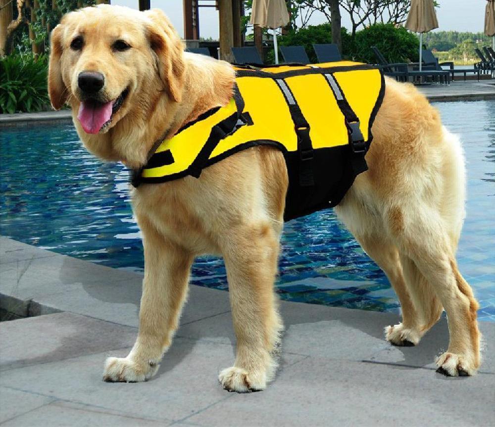 Dog Oxford Breathable Mesh Life Jacket