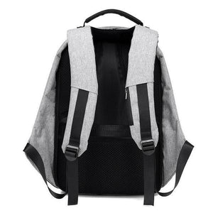 Unisex Backpack Anti Theft With USB Charging Laptop Business and Travel Bag