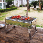 Portable Stainless Steel Charcoal Outdoor Grill