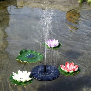 Solar Powered Fountain Pump