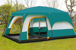 Camel Ultralarge double layer waterproof camping tent