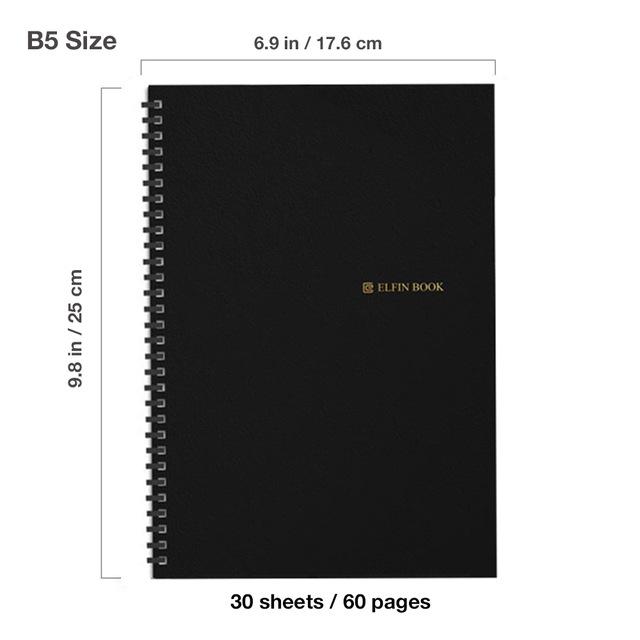 Elfinbook Reusable Notebook 2.0 + 1x Pilot Pen