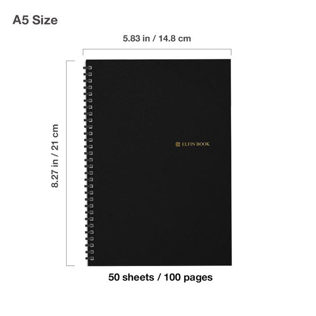 Elfinbook Reusable Notebook 2.0 + 1x Pilot Pen