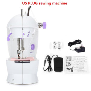 Mini Electric Handheld Sewing Machine with Dual Speed Adjustment