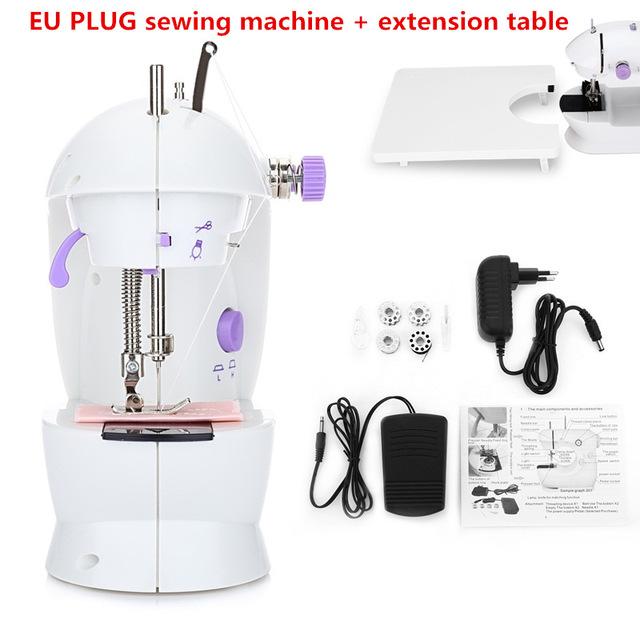 Mini Electric Handheld Sewing Machine with Dual Speed Adjustment