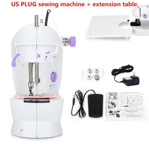 Mini Electric Handheld Sewing Machine with Dual Speed Adjustment