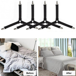 Adjustable Bed Sheet Grippers (4PCS)