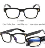 Scratch Proof Crystal Clear Computer & Gaming Glasses with 100 % UV Protection