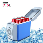 7.5 L Dual Use Refrigerator for Home & Travel