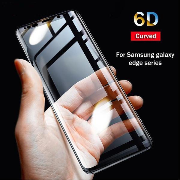 6D Full Cover Tempered Glass For Samsung